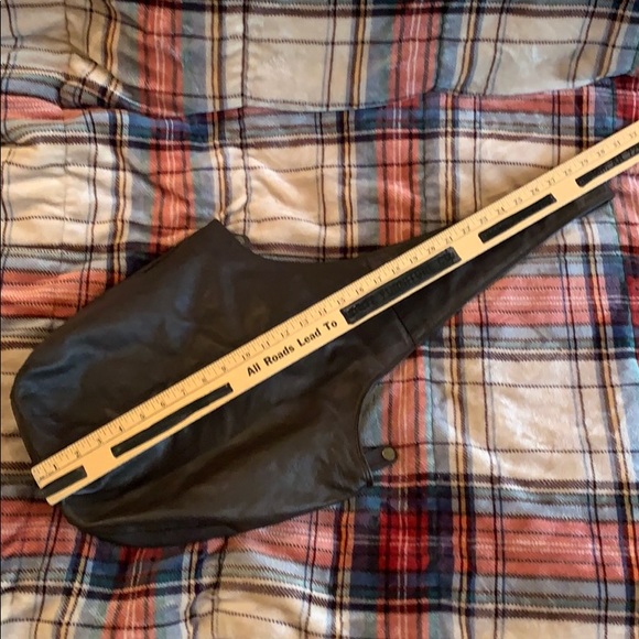 East West Boho Gorgeous Chocolate Leather Bag - Picture 6 of 8